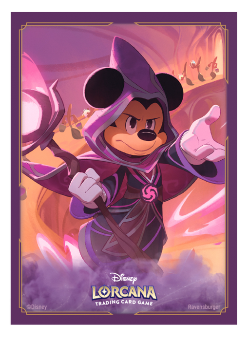 Lorcana: Reign Of Jafar - Card Sleeves A Mickey Mouse En Ingles