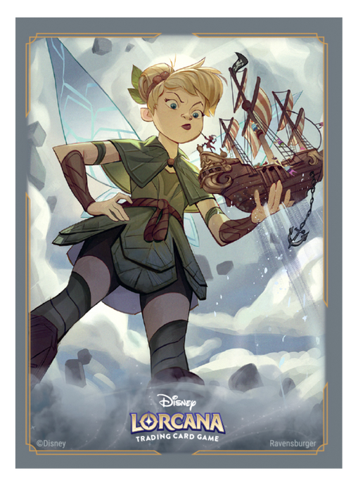 Lorcana: Reign Of Jafar - Card Sleeves B Tinker Bell En Ingles