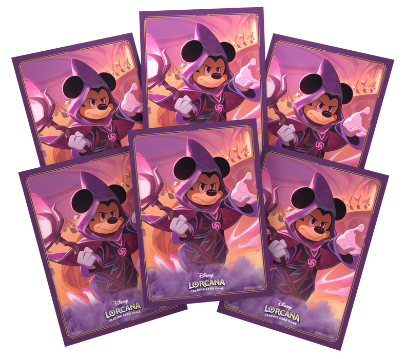 Lorcana: Reign Of Jafar - Card Sleeves A Mickey Mouse En Ingles