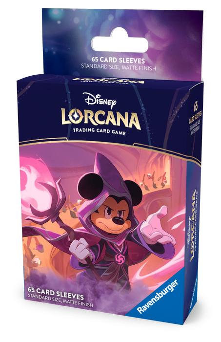 Lorcana: Reign Of Jafar - Card Sleeves A Mickey Mouse En Ingles