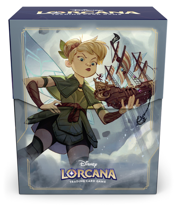 Lorcana: Reign Of Jafar - Deck Box B Tinker Bell Giant Fairy En Ingles