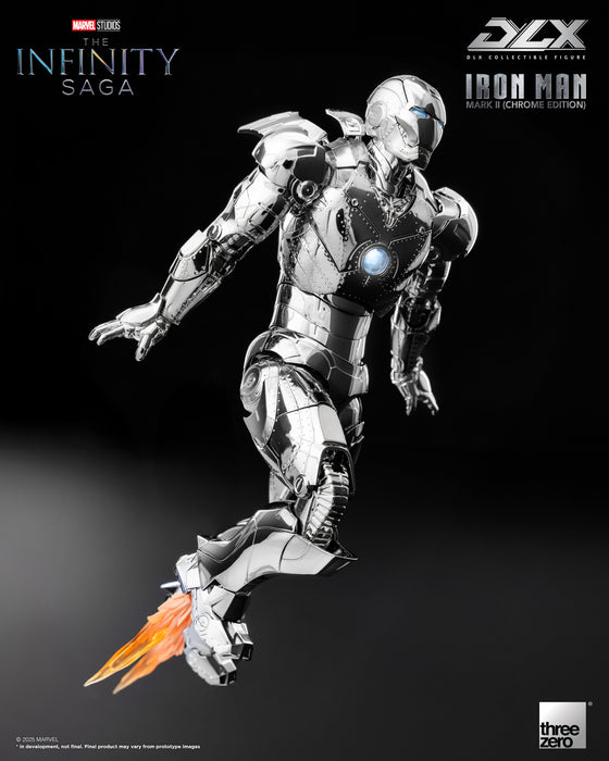 Threezero Dlx Series: Marvel The Infinity Saga - Iron Man Mark 2 Chrome Edition