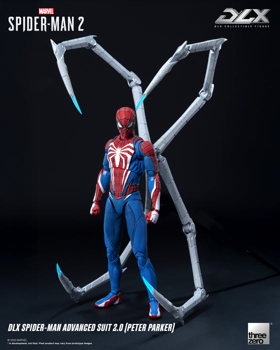Threezero Dlx Series: Marvel El Hombre Araña 2 - Spider Man 2.0