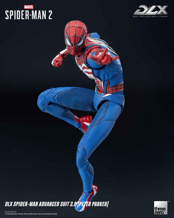 Threezero Dlx Series: Marvel El Hombre Araña 2 - Spider Man 2.0