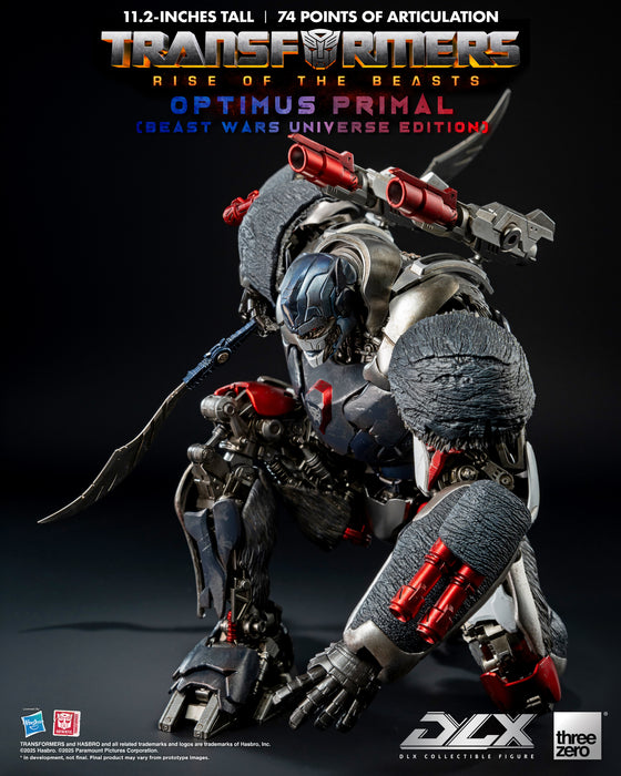 Threezero Dlx Series: Transformers Rise Of The Beasts - Optimus Primal