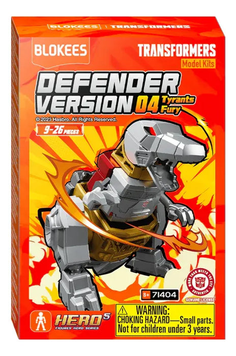 Blokees Transformers Defender Version: 04 Tyrants Fury Unitario 71404
