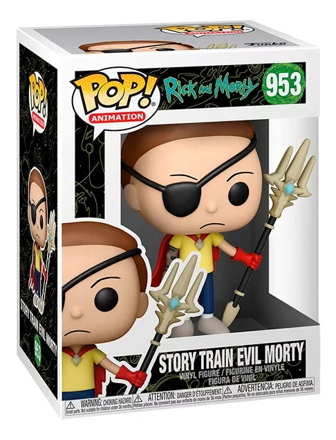 Funko Pop Animation: Rick And Morty - Morty Malvado