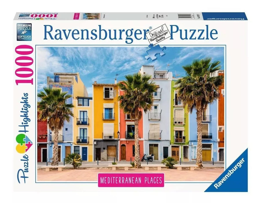 Ravensburger Rompecabezas Adultos: España Mediterraneo 1000 piezas