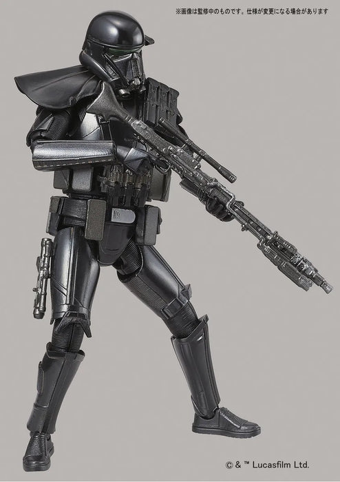 Bandai Hobby Gunpla Model Kit: Star Wars - Death Trooper Escala 1/12 Kit de Plastico