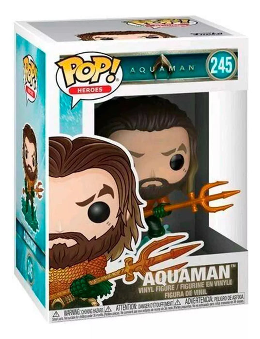 Funko Pop Heroes: DC Aquaman - Arthur Curry Traje De Heroe