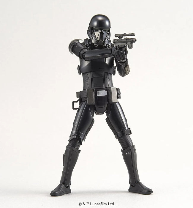 Bandai Hobby Gunpla Model Kit: Star Wars - Death Trooper Escala 1/12 Kit de Plastico