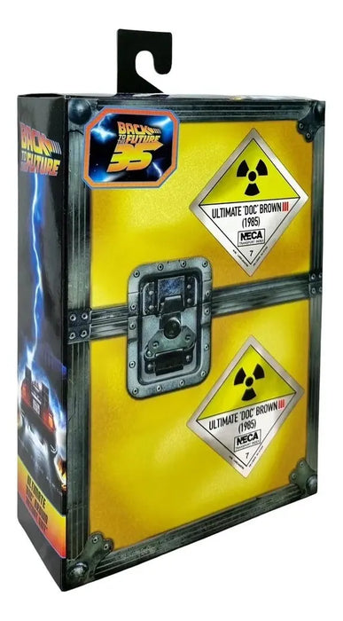 NECA Figura de Accion Ultimate: Volver Al Futuro 1985 - Doc Brown 7 Pulgadas