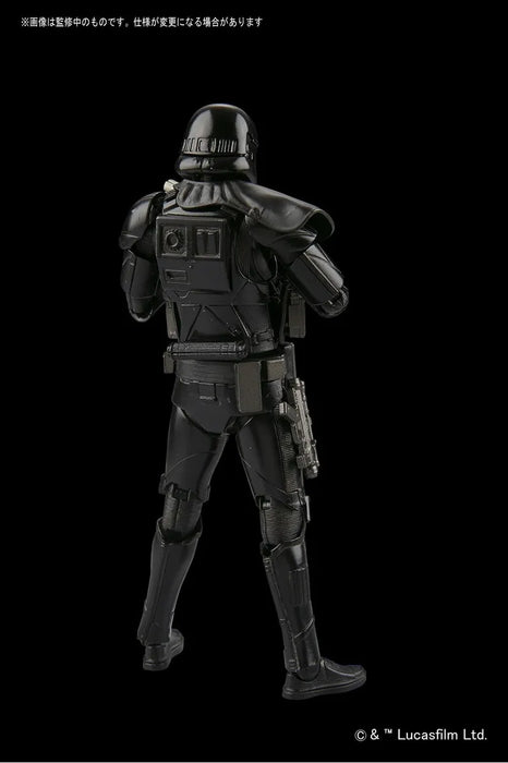 Bandai Hobby Gunpla Model Kit: Star Wars - Death Trooper Escala 1/12 Kit de Plastico