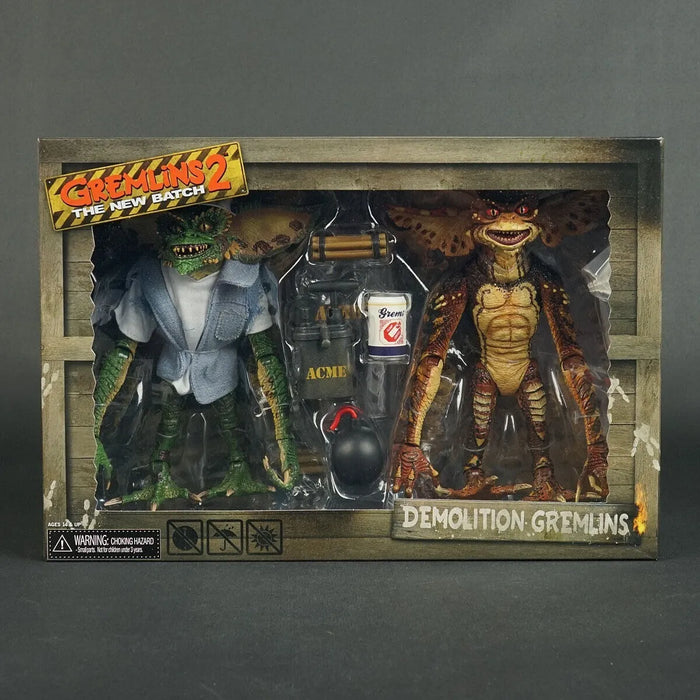 NECA Figura de Accion Ultimate: Gremlins 2 - Demolition Gremlins 2 Pack 7 Pulgadas