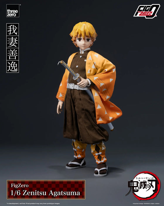 Threezero Figzero: Demon Slayer - Zenitsu Agatsuma Escala 1/6