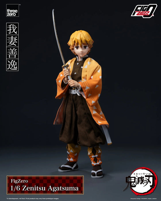 Threezero Figzero: Demon Slayer - Zenitsu Agatsuma Escala 1/6