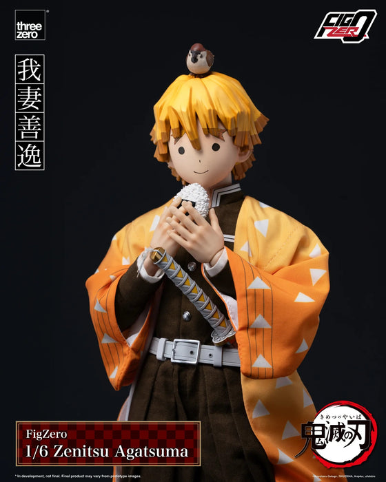 Threezero Figzero: Demon Slayer - Zenitsu Agatsuma Escala 1/6