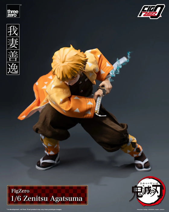 Threezero Figzero: Demon Slayer - Zenitsu Agatsuma Escala 1/6