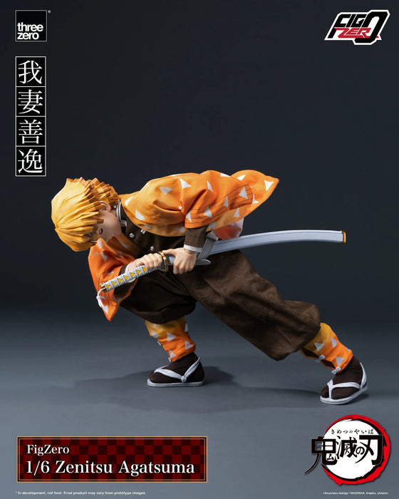 Threezero Figzero: Demon Slayer - Zenitsu Agatsuma Escala 1/6