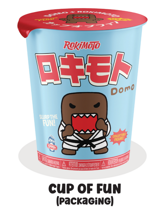 Rokimoto Toy Cup: Domo - Figura Sorpresa