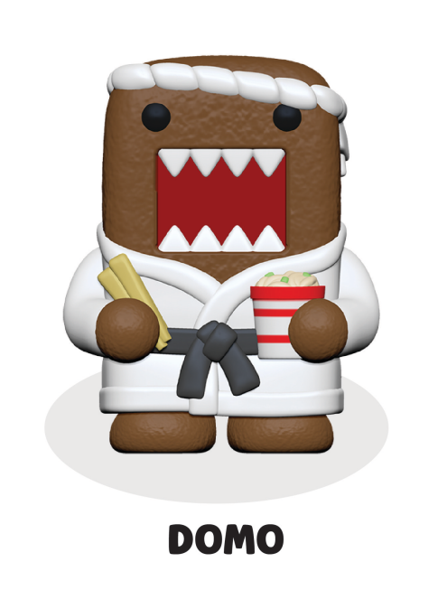 Rokimoto Toy Cup: Domo - Figura Sorpresa