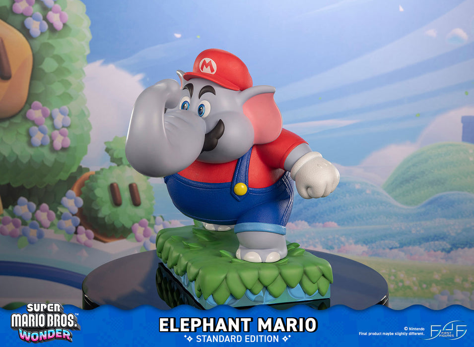 First 4 Figures: Super Mario Bros Wonder - Elefante Mario Estandar 16 Pulgadas