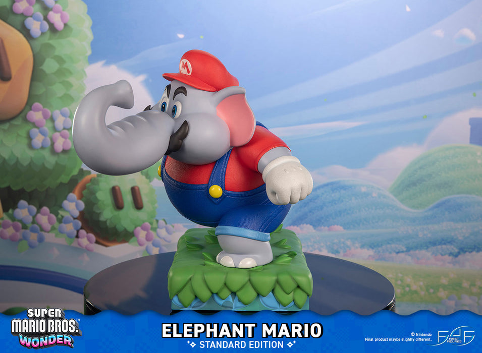 First 4 Figures: Super Mario Bros Wonder - Elefante Mario Estandar 16 Pulgadas