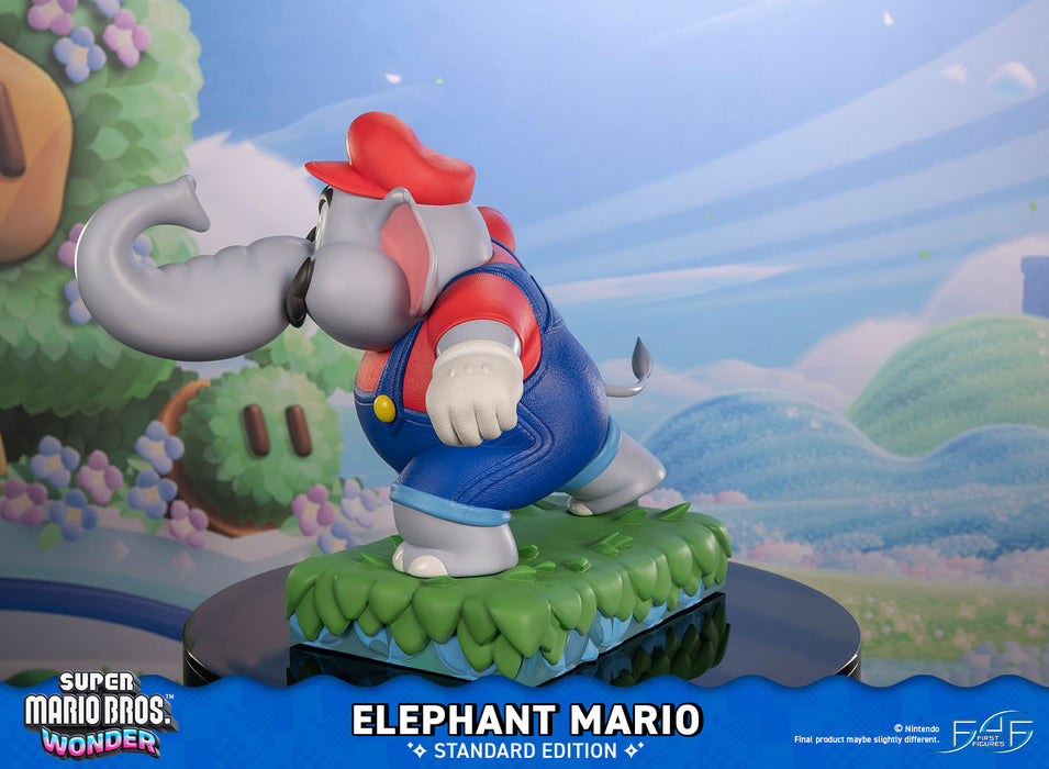 First 4 Figures: Super Mario Bros Wonder - Elefante Mario Estandar 16 Pulgadas