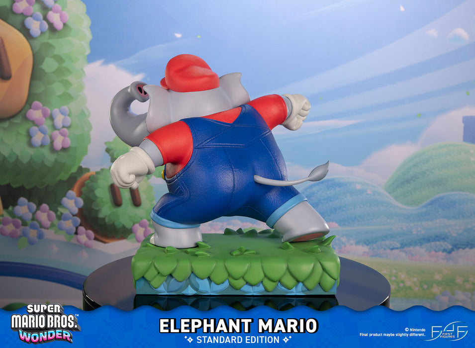 First 4 Figures: Super Mario Bros Wonder - Elefante Mario Estandar 16 Pulgadas