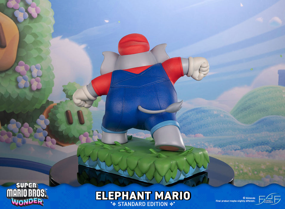 First 4 Figures: Super Mario Bros Wonder - Elefante Mario Estandar 16 Pulgadas