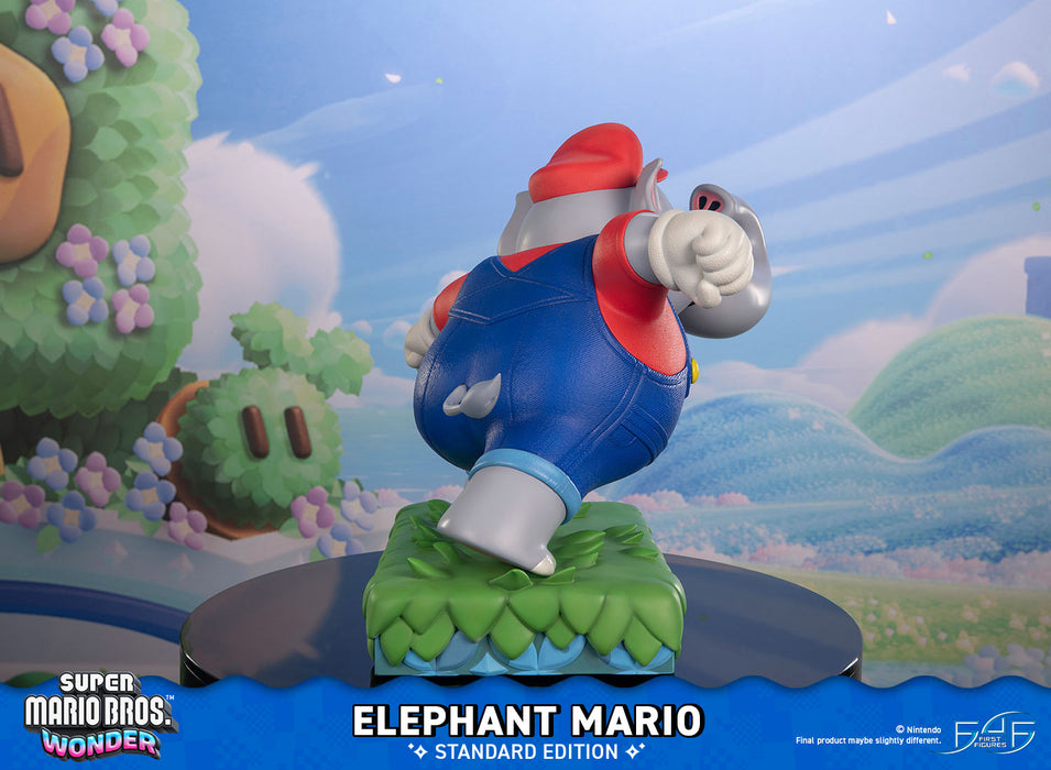 First 4 Figures: Super Mario Bros Wonder - Elefante Mario Estandar 16 Pulgadas