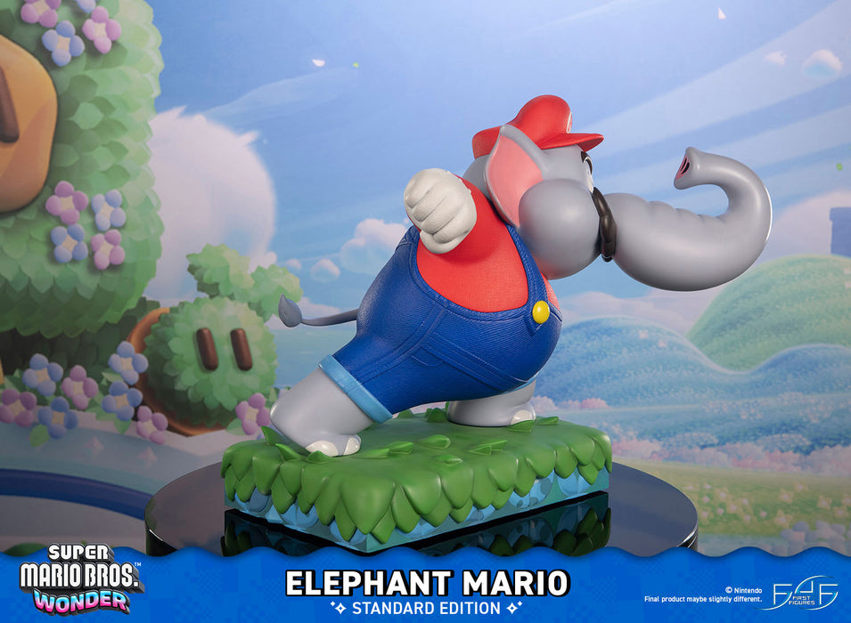 First 4 Figures: Super Mario Bros Wonder - Elefante Mario Estandar 16 Pulgadas