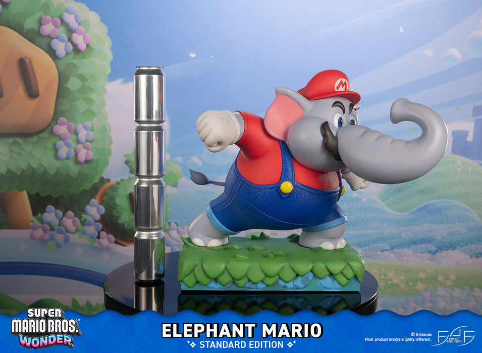 First 4 Figures: Super Mario Bros Wonder - Elefante Mario Estandar 16 Pulgadas