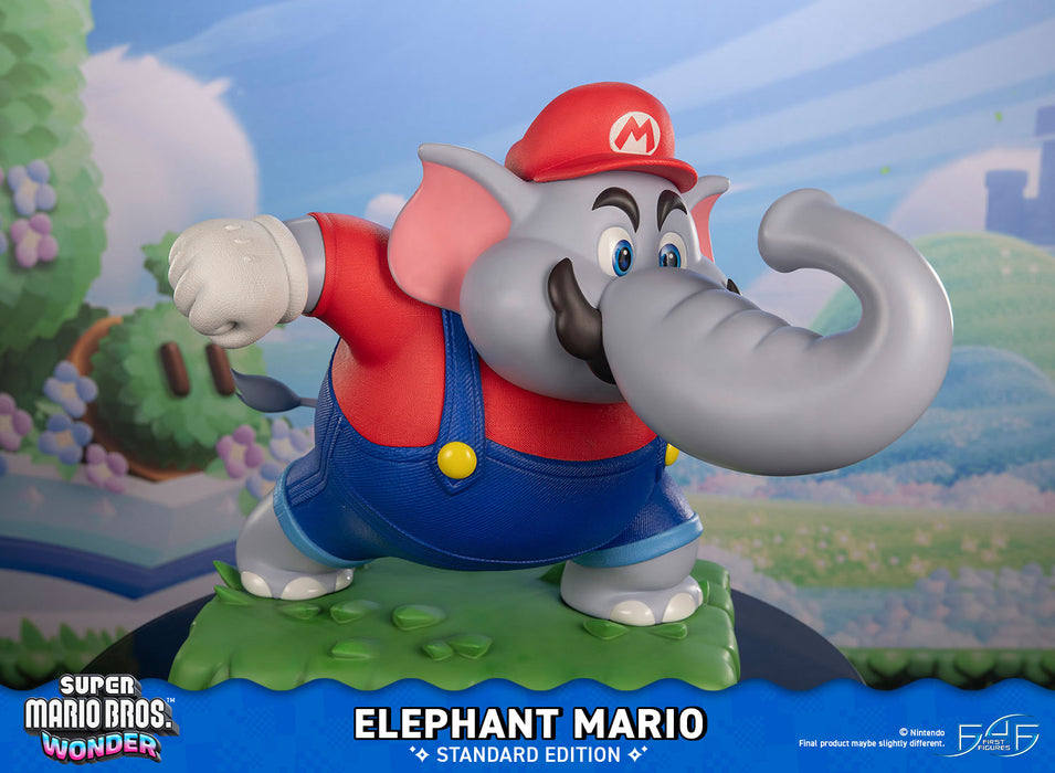 First 4 Figures: Super Mario Bros Wonder - Elefante Mario Estandar 16 Pulgadas