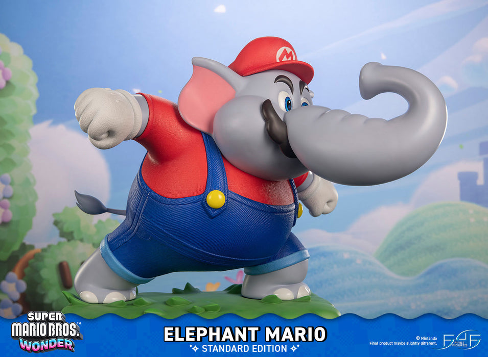 First 4 Figures: Super Mario Bros Wonder - Elefante Mario Estandar 16 Pulgadas