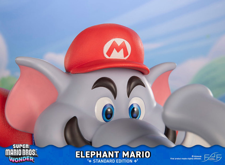 First 4 Figures: Super Mario Bros Wonder - Elefante Mario Estandar 16 Pulgadas