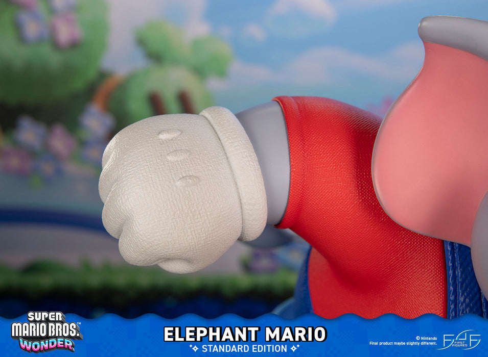 First 4 Figures: Super Mario Bros Wonder - Elefante Mario Estandar 16 Pulgadas