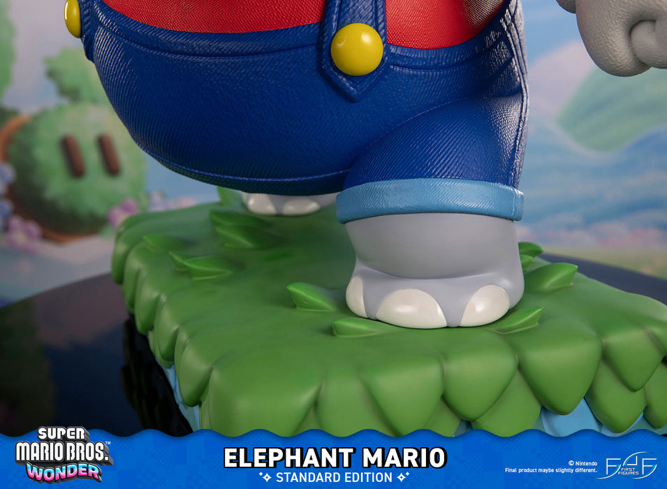 First 4 Figures: Super Mario Bros Wonder - Elefante Mario Estandar 16 Pulgadas