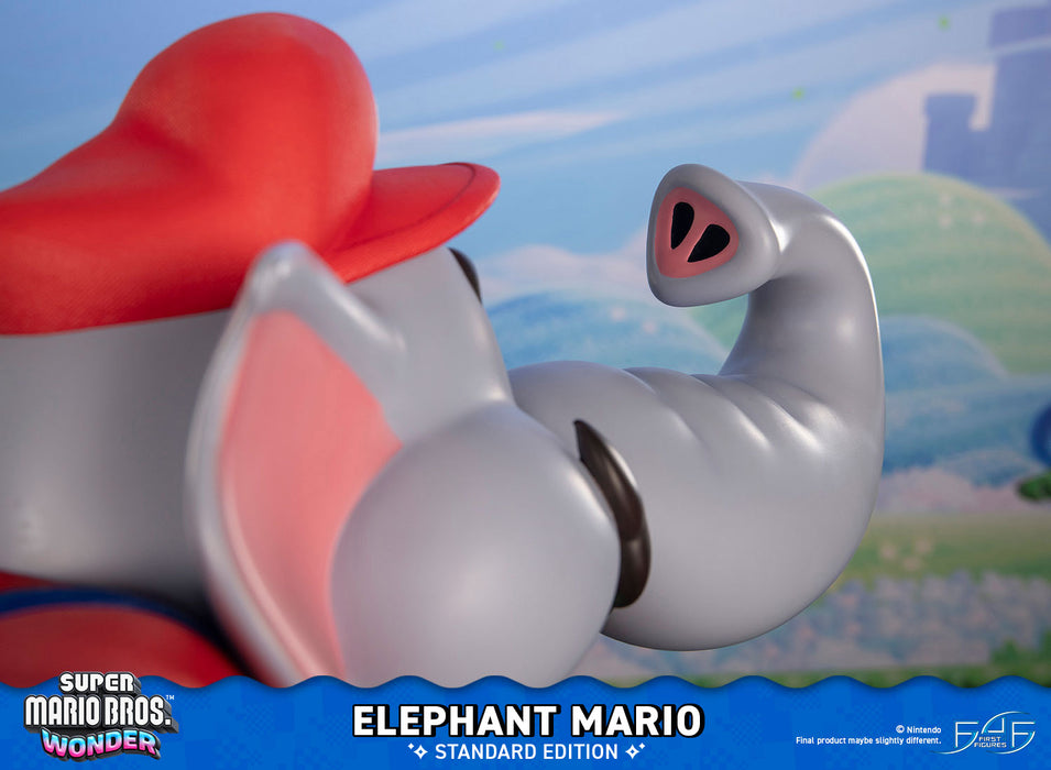 First 4 Figures: Super Mario Bros Wonder - Elefante Mario Estandar 16 Pulgadas