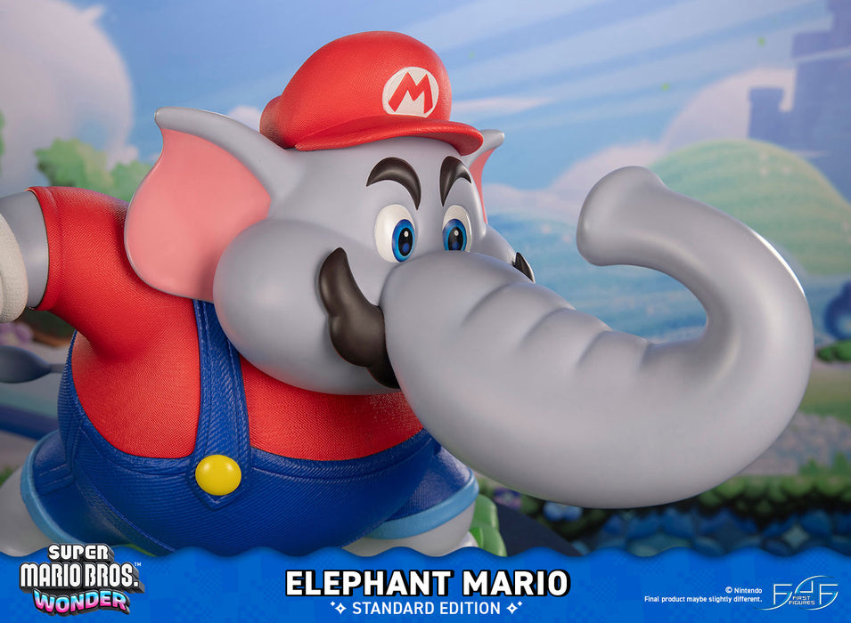 First 4 Figures: Super Mario Bros Wonder - Elefante Mario Estandar 16 Pulgadas
