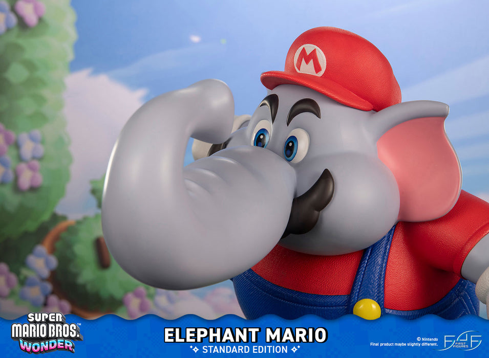 First 4 Figures: Super Mario Bros Wonder - Elefante Mario Estandar 16 Pulgadas