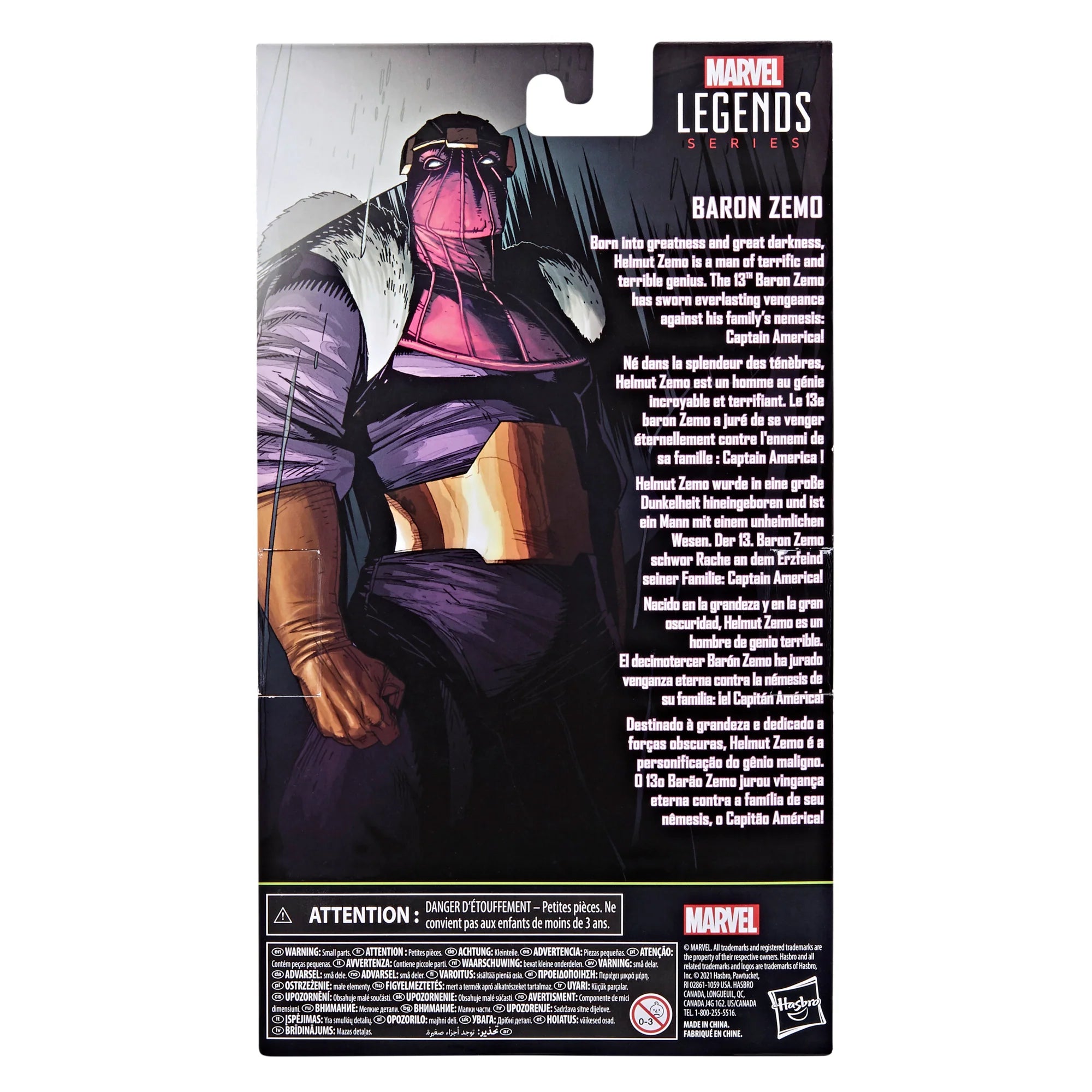 Marvel Legends: Super Villanos - Baron Zemo