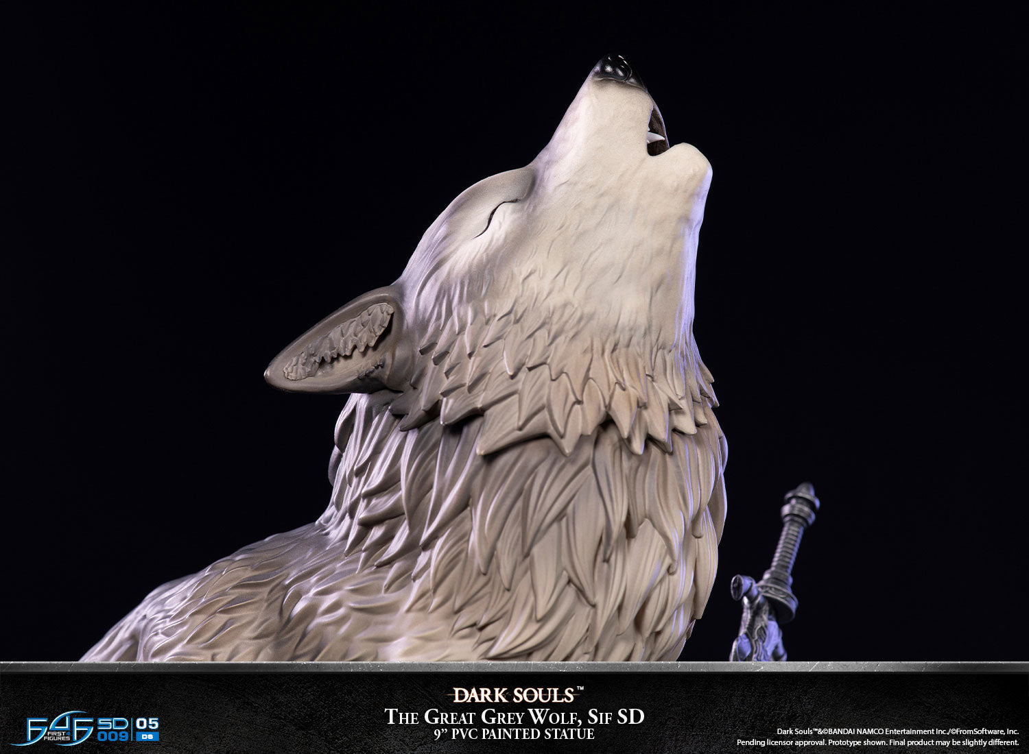 First 4 Figures Dark Souls: El Gran Lobo Sif Edicion Estandar 8.7 Pulgadas
