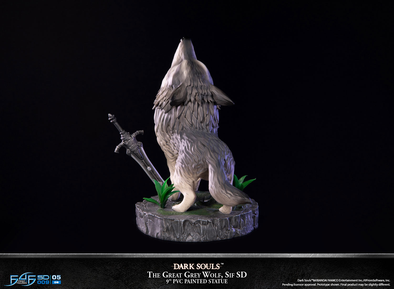 First 4 Figures Dark Souls: El Gran Lobo Sif Edicion Estandar 8.7 Pulgadas