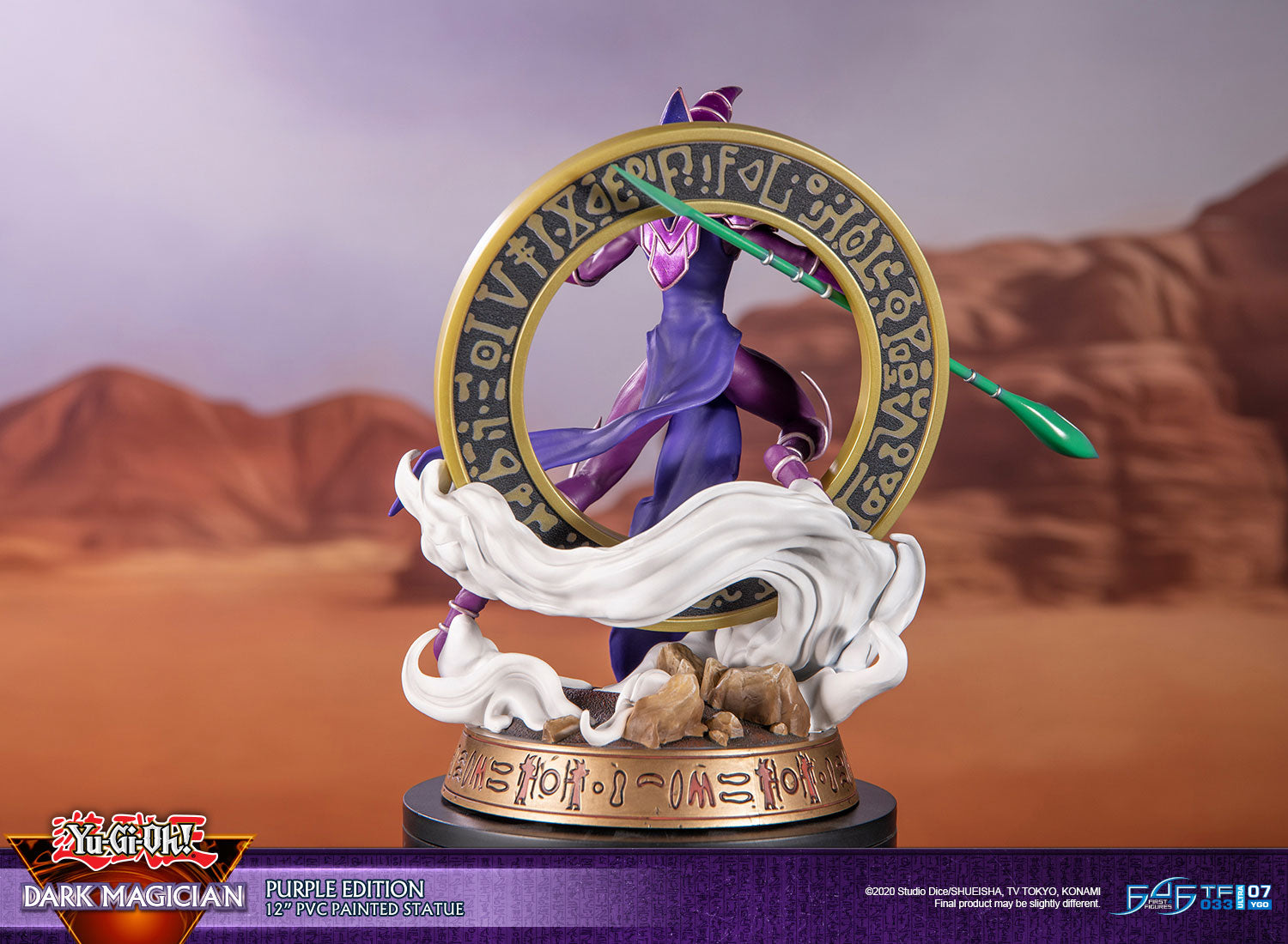 First 4 Figures Yu Gi Oh: Mago Oscuro Edicion Purpura Estandar 12 Pulgadas