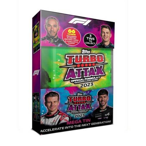 Topps F1 Turbo Attax 2023: Mega Tin Awesome Brazilian Green
