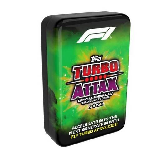 Topps F1 Turbo Attax 2023: Mega Tin Awesome Brazilian Green