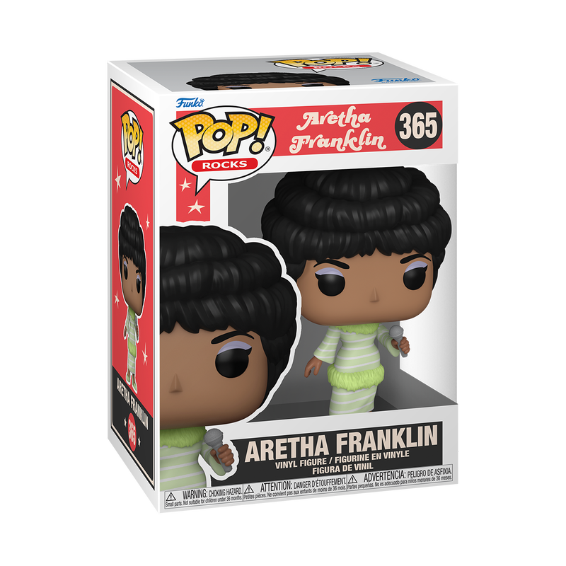 Funko Pop Rocks: Aretha Franklin Vestido Verde