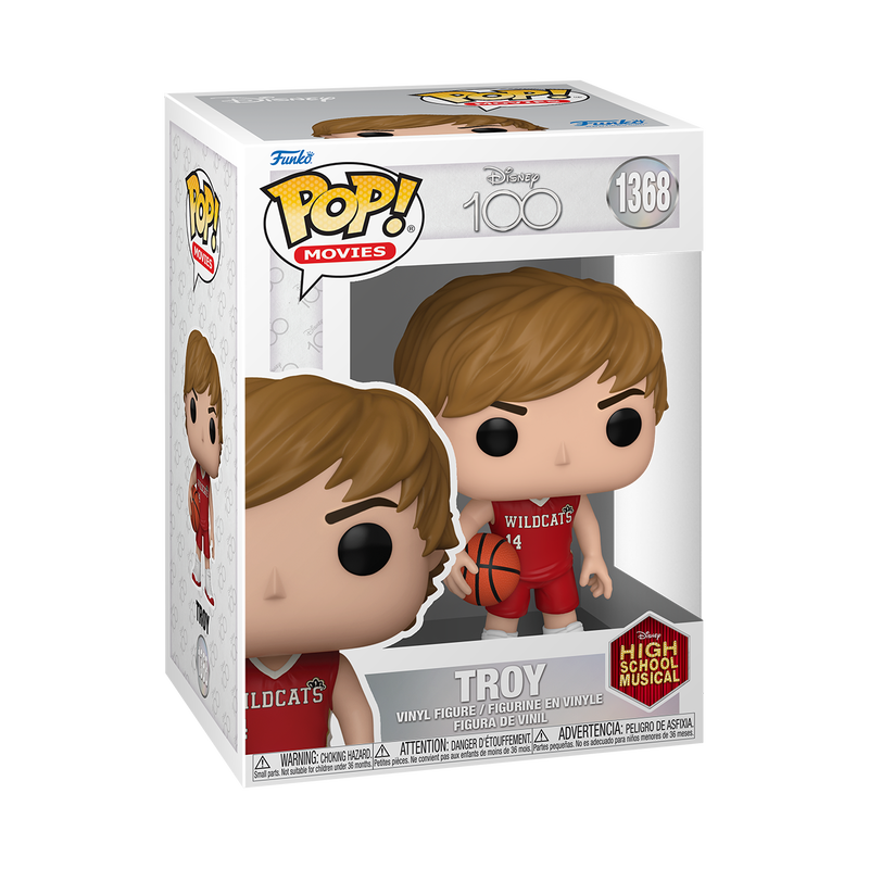 Funko Pop Movies Disney 100 High School Musical Troy — Distrito Max
