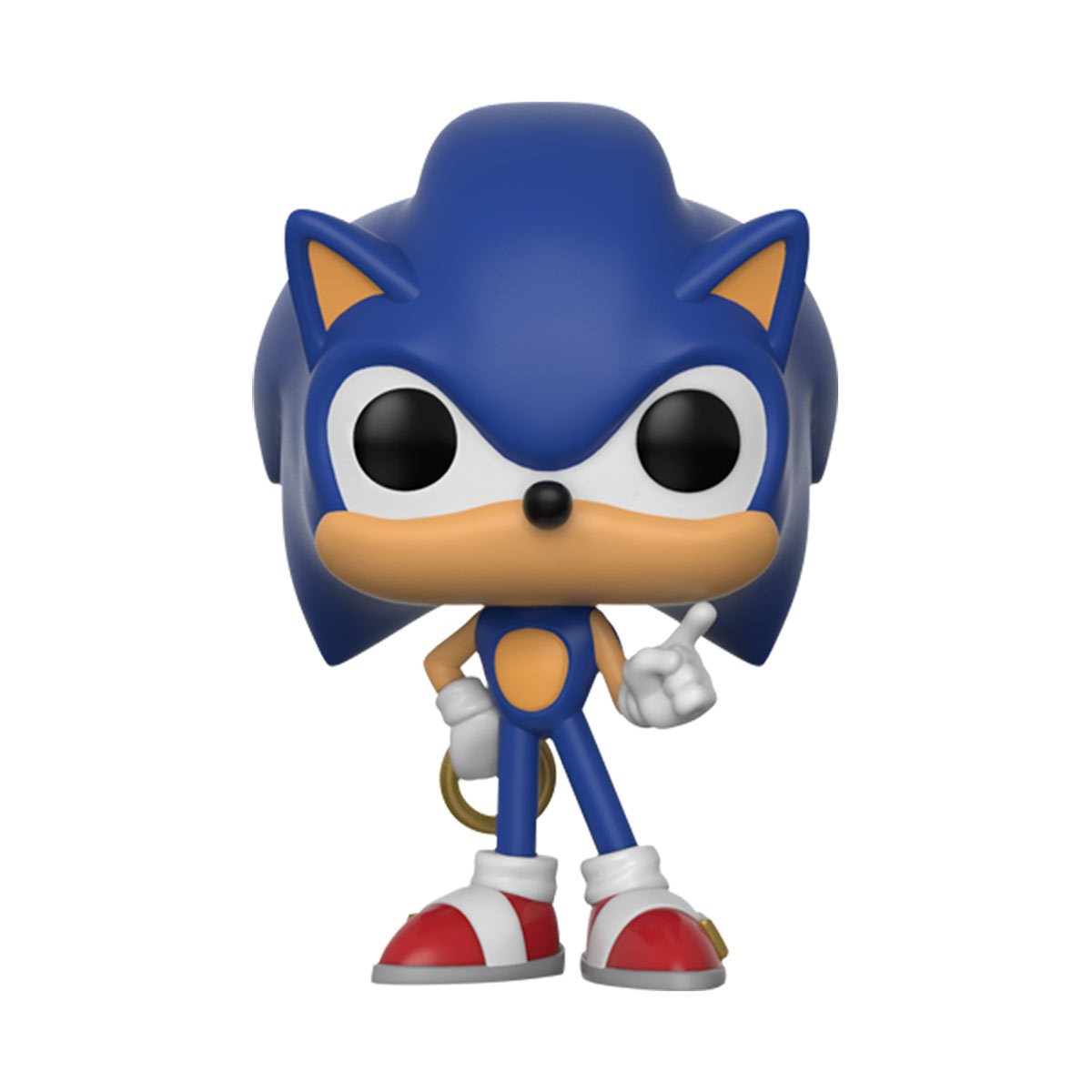 Funko Pop Keychain & Tee: Sonic - Playera Infantil Chica Con Llavero Sonic